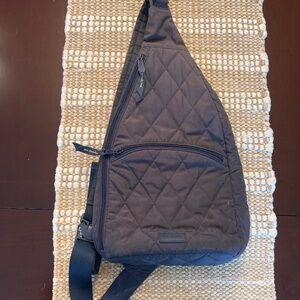 Vera Bradley Ultra Light Sling Bag Crossbody Navy Quilted